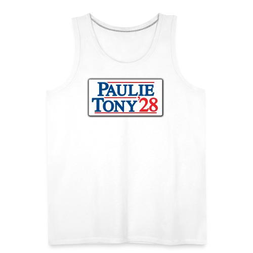 Paulie and Tony for Co-President 2028 - Men's Premium Tank