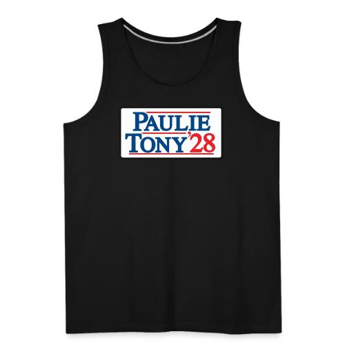 Paulie and Tony for Co-President 2028 - Men's Premium Tank