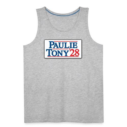 Paulie and Tony for Co-President 2028 - Men's Premium Tank