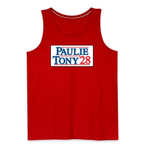 Paulie and Tony for Co-President 2028 - Men's Premium Tank