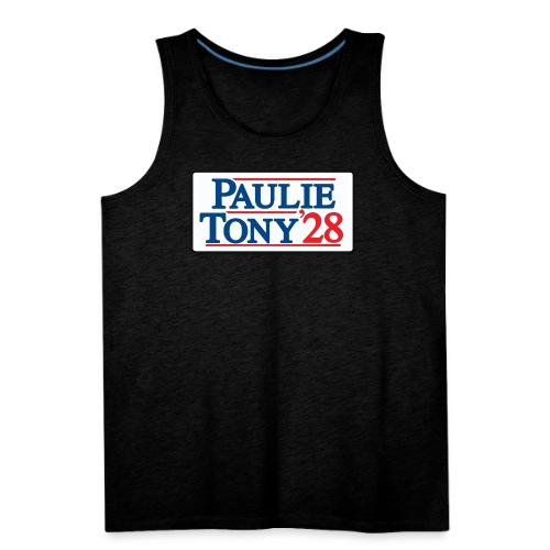 Paulie and Tony for Co-President 2028 - Men's Premium Tank