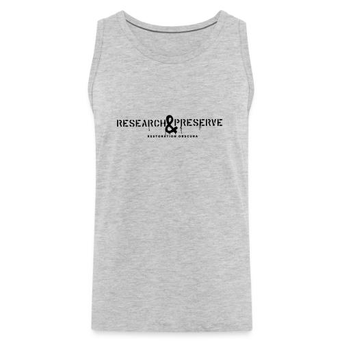 RO Research & Preserve Dark - Men's Premium Tank