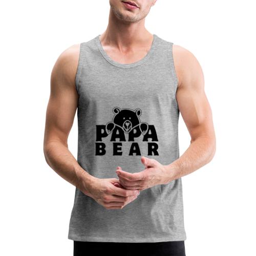 papa bear - Men's Premium Tank