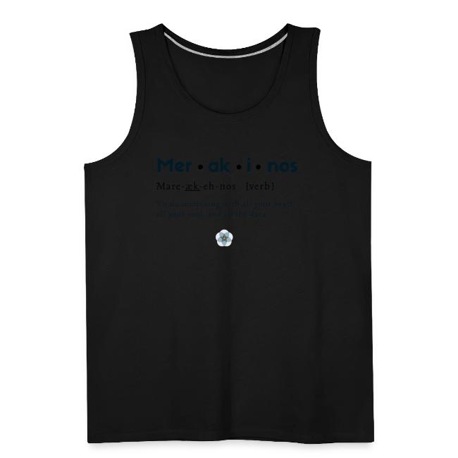 Merakinos definition with logo