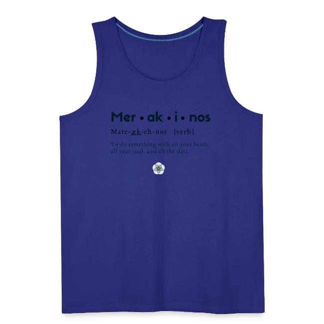 Merakinos definition with logo