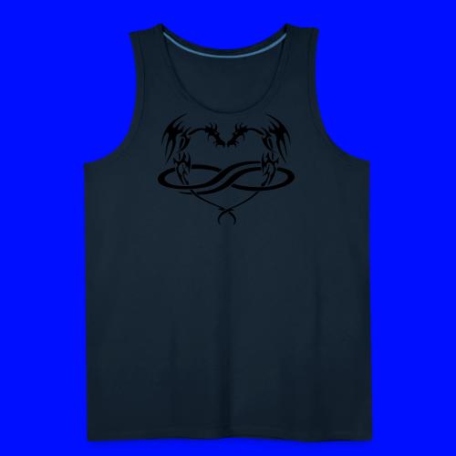 Polydragon (black) - Men's Premium Tank