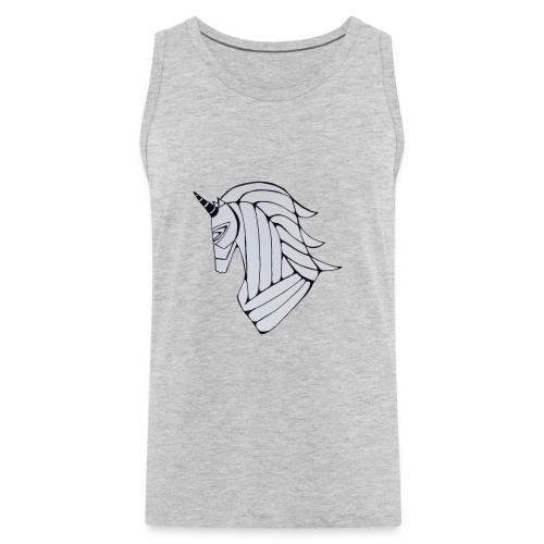 Unicorn Trojan horse - Men's Premium Tank