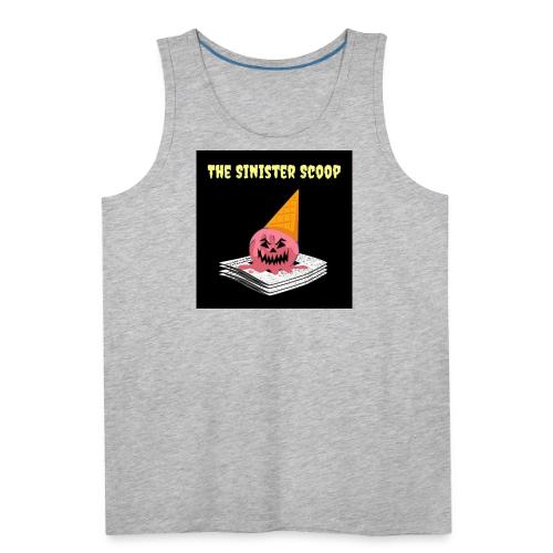 The Sinister Scoop Logo - Men's Premium Tank