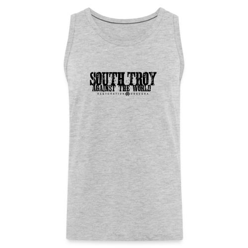 RO South Troy Against the World Broken Dark - Men's Premium Tank