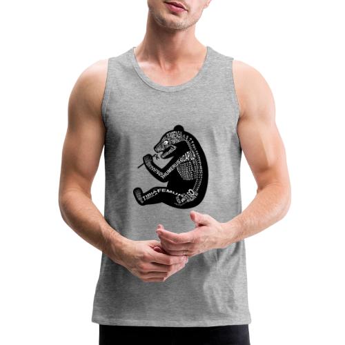 Skeleton Panda - Men's Premium Tank