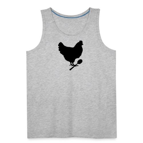 Cosmopolitan Cornbread Hen & Spoon Logo - Men's Premium Tank