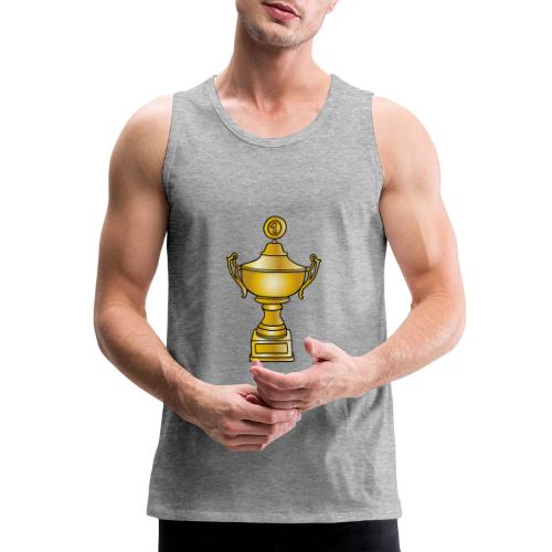 Cup, trophy, award, winner - Men's Premium Tank