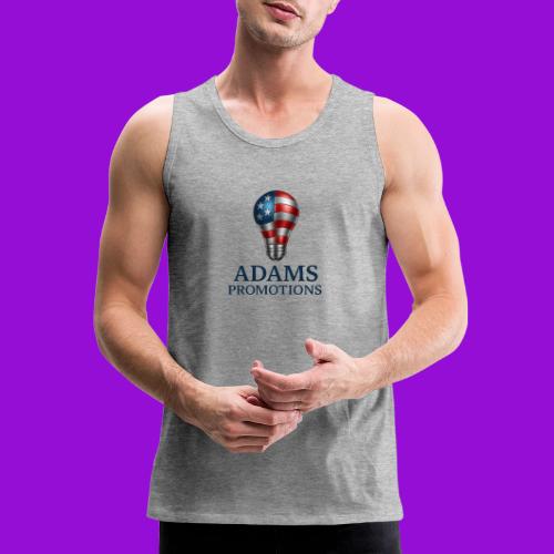 Adams promotions American flag metallic light bulb - Men's Premium Tank