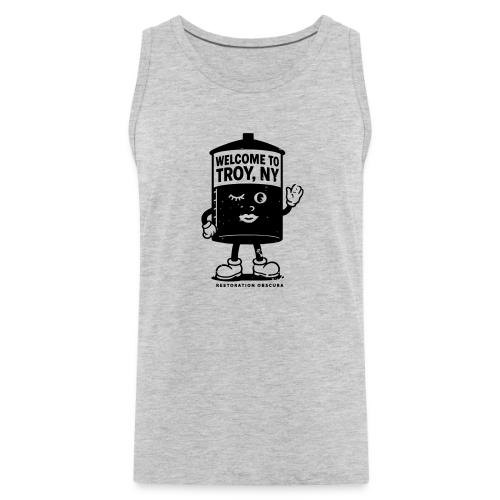 RO Welcome to Troy Winking Fuel Tank - Men's Premium Tank