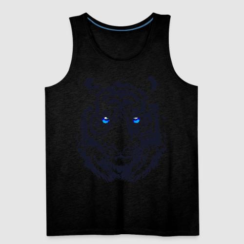 Tiger Head - Tiger Artwork - Wildlife Big Cats - Men's Premium Tank