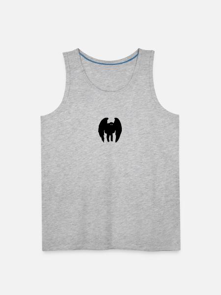 Mothman - Men's Premium Tank - heather gray