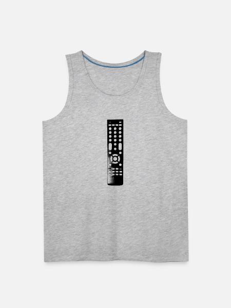 Remote Control - Men's Premium Tank - heather gray