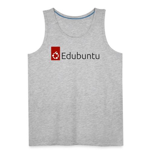 Edubuntu Logo 2023 - Black - Men's Premium Tank