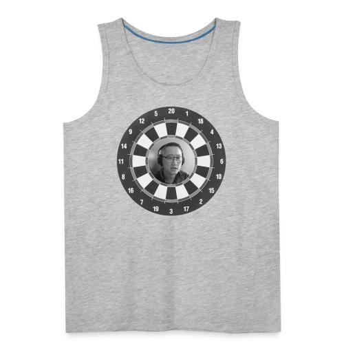 Producer Jay on a Dartboard - Men's Premium Tank