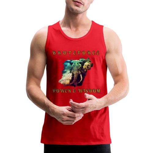 POWER WISDOM - Men's Premium Tank