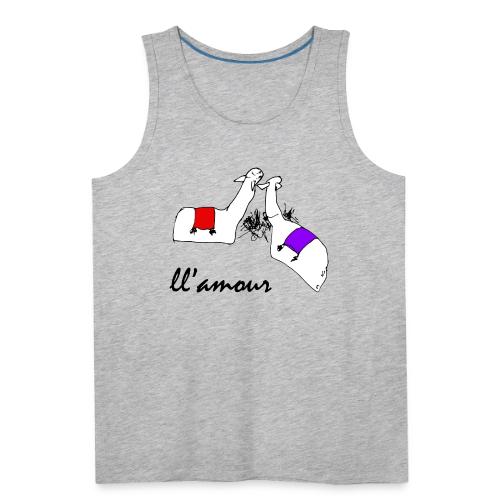 Llamour (color version). - Men's Premium Tank
