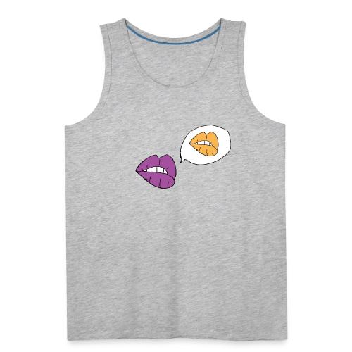 Lips - Men's Premium Tank