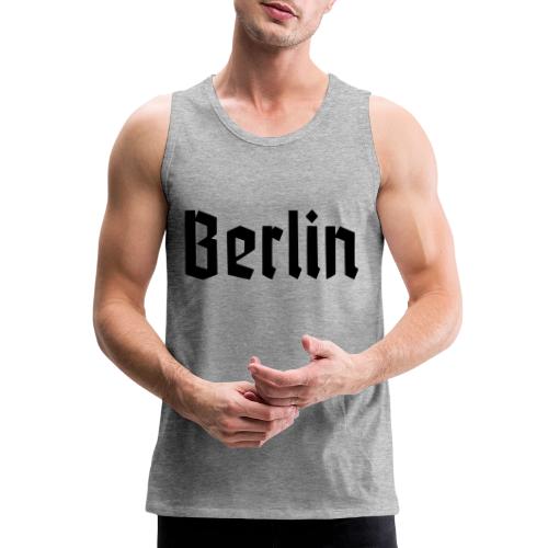 BERLIN Fraktur Font - Men's Premium Tank