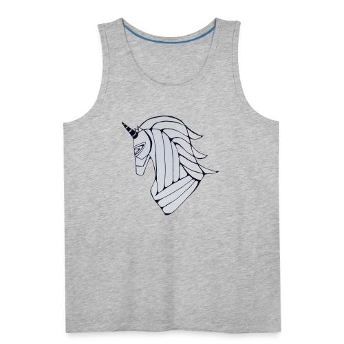 Unicorn Trojan horse - Men's Premium Tank