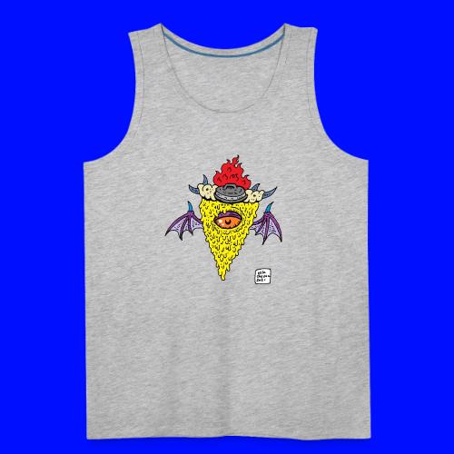 Trash Pizza God - Men's Premium Tank