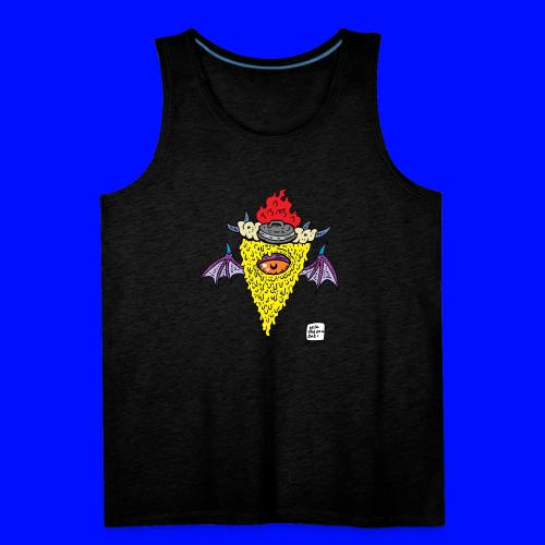 Trash Pizza God - Men's Premium Tank