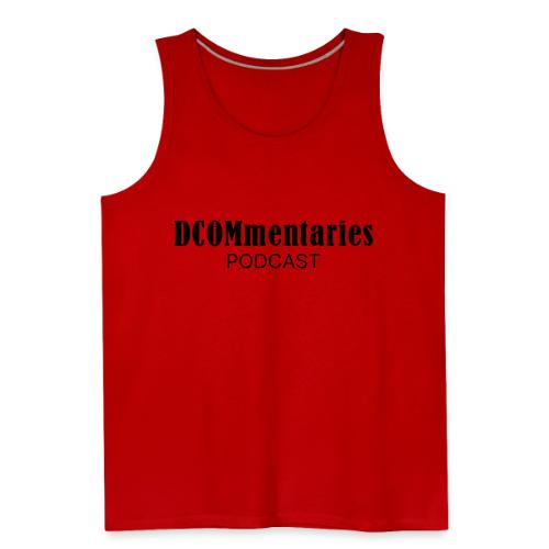 DCOMmentaries Podcast Logo - Men's Premium Tank