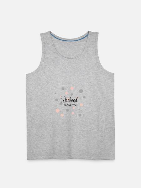 Weekend - Men's Premium Tank - heather gray