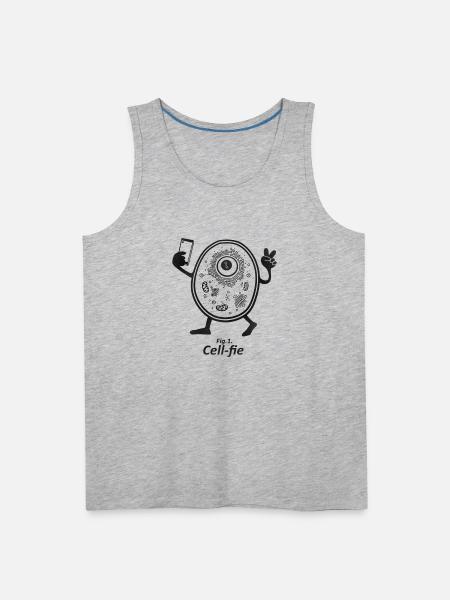 Cell fie - Men's Premium Tank - heather gray