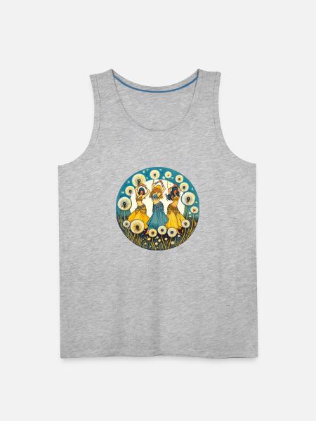 Belly Dancers - Men's Premium Tank - heather gray