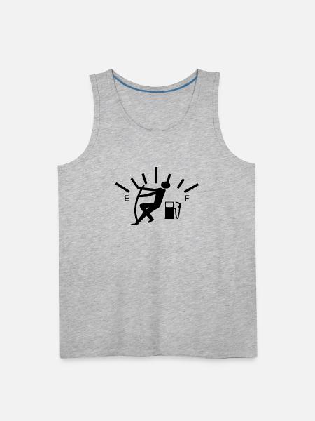 Level 1 - Men's Premium Tank - heather gray