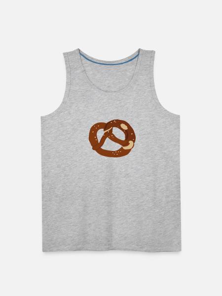 Pretzel - Men's Premium Tank - heather gray
