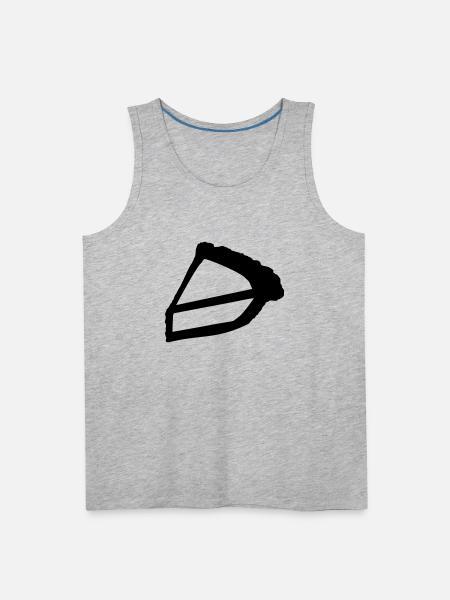 pie - Men's Premium Tank - heather gray