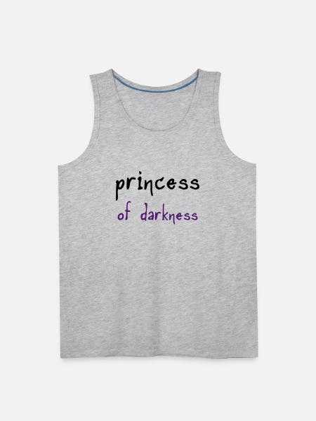 Princess of Darkness - Men's Premium Tank - heather gray
