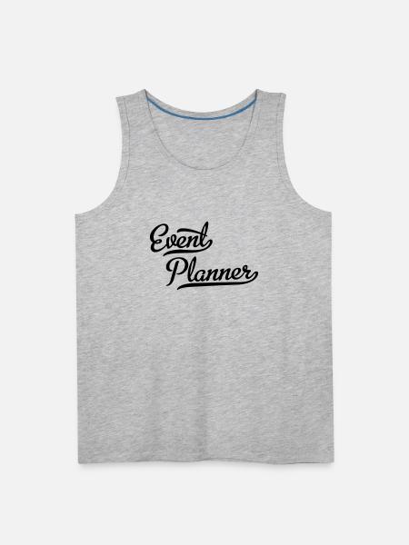 Event Planner - Men's Premium Tank - heather gray