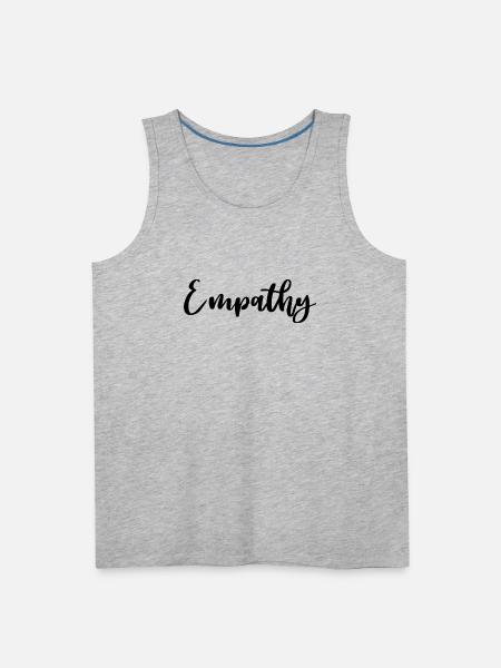 EMPATHY - Men's Premium Tank - heather gray