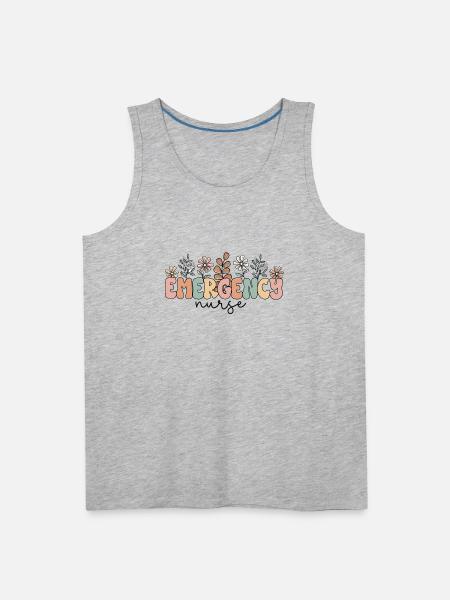 Emergency Nurse - Men's Premium Tank - heather gray