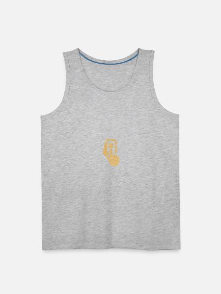 phone - Men's Premium Tank - heather gray