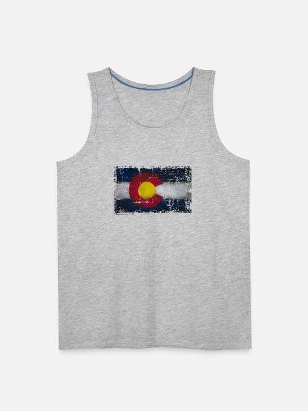 colorado colors - Men's Premium Tank - heather gray