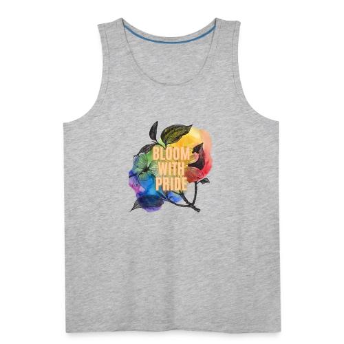 Bloom With Pride - Men's Premium Tank