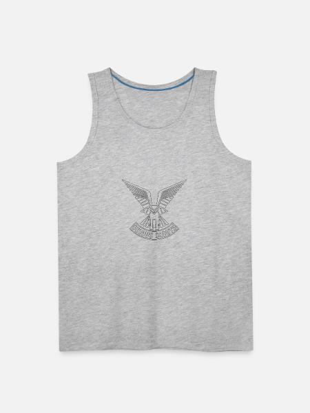 scouts army logo - Men's Premium Tank - heather gray