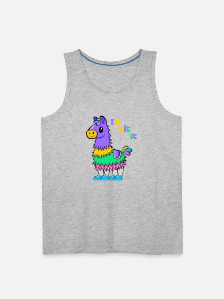 I d Hit It - Men's Premium Tank - heather gray