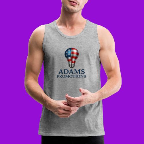 Adams promotions American flag metallic light bulb - Men's Premium Tank