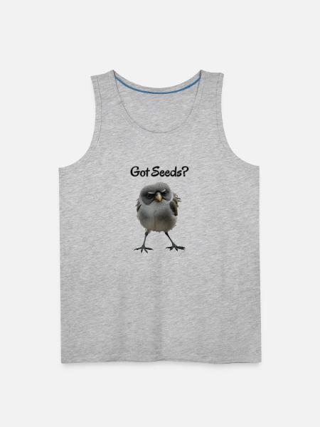 Got Seeds - Men's Premium Tank - heather gray