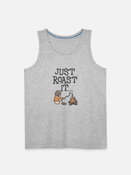 Just Roast It - Men's Premium Tank - heather gray
