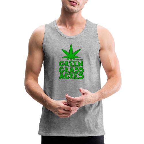 GreenGrassAcres Logo - Men's Premium Tank